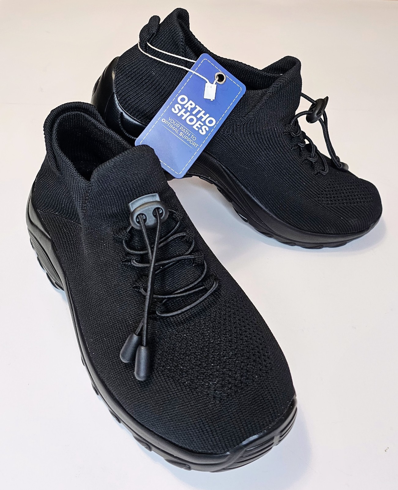 Orthoshoes Comfoot Black Orthopedic Walking Shoes US Women’s Size 7