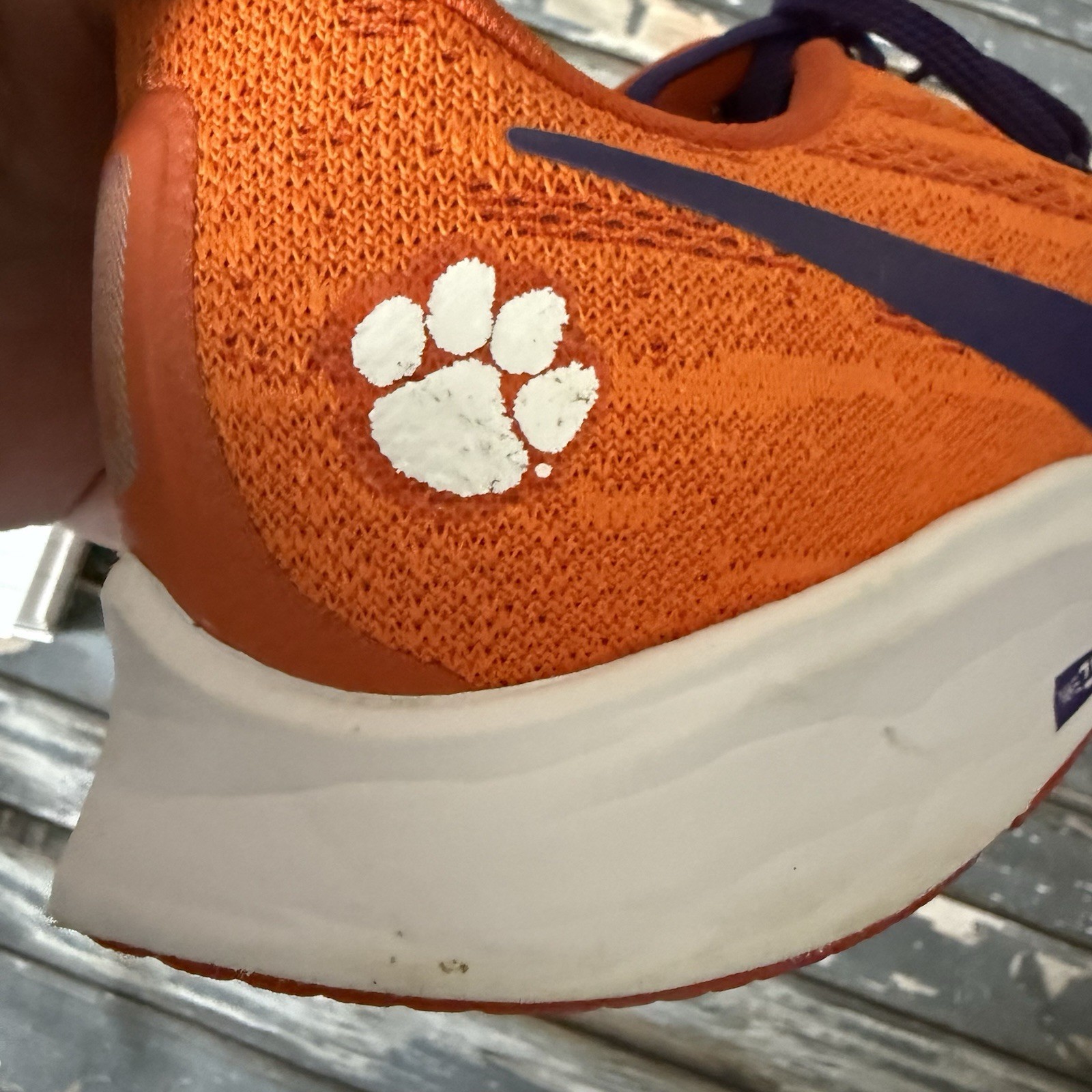 Nike Air Zoom Pegasus 36 Clemson CI2038-800 Orange Running Shoes Women Size 9