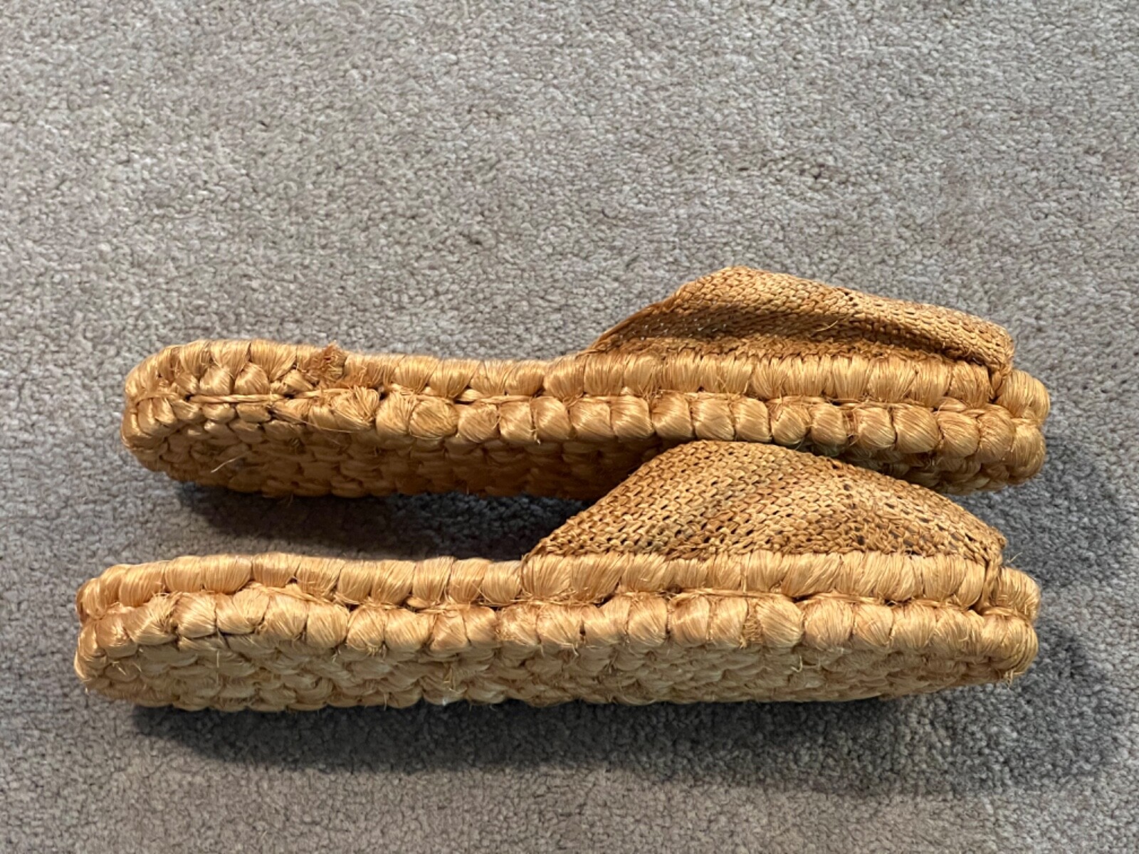 Vintage 1940’s Hand Woven Women’s Sandals from the Philippines