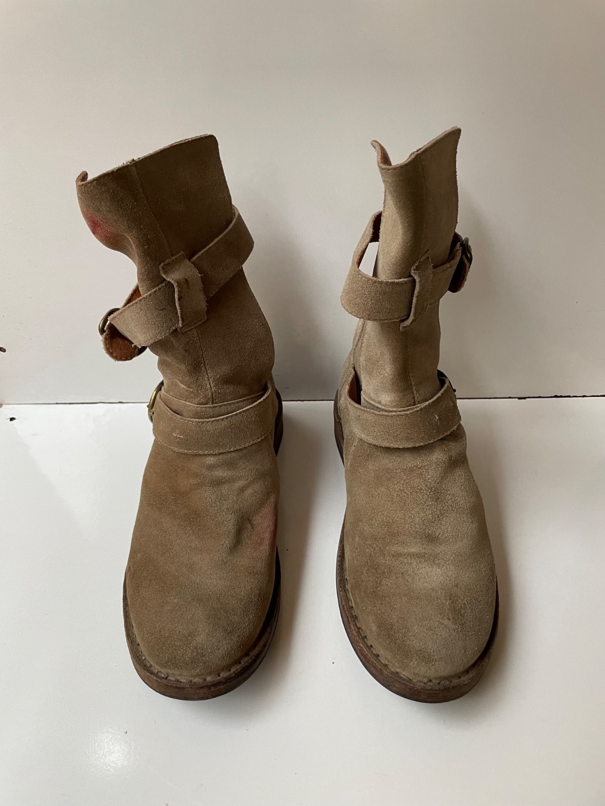 Fiorentini + Baker Eternity 2 Buckle Moto Ankle Women’s Boots Size EUR 36 /USA 6