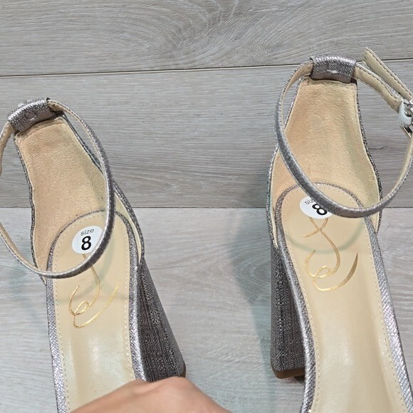 Sam Edelman Womens Yaro Ankle Sandals Block Heels shoes sz 8M
