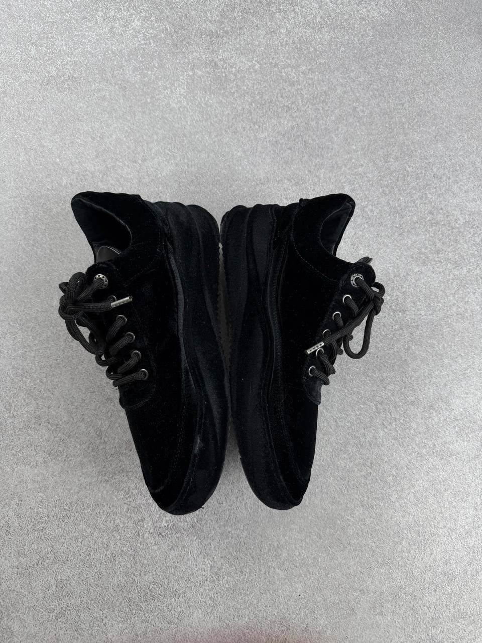Filling Pieces Low Eva Velvet Black Sneakers Size 38 Duties Paid (USA)