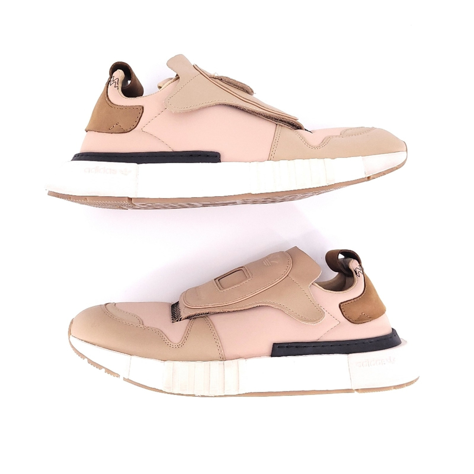 Adidas Pale Nude Black Lifestyle Sneakers BD7914 Futurepacer Size 9.5