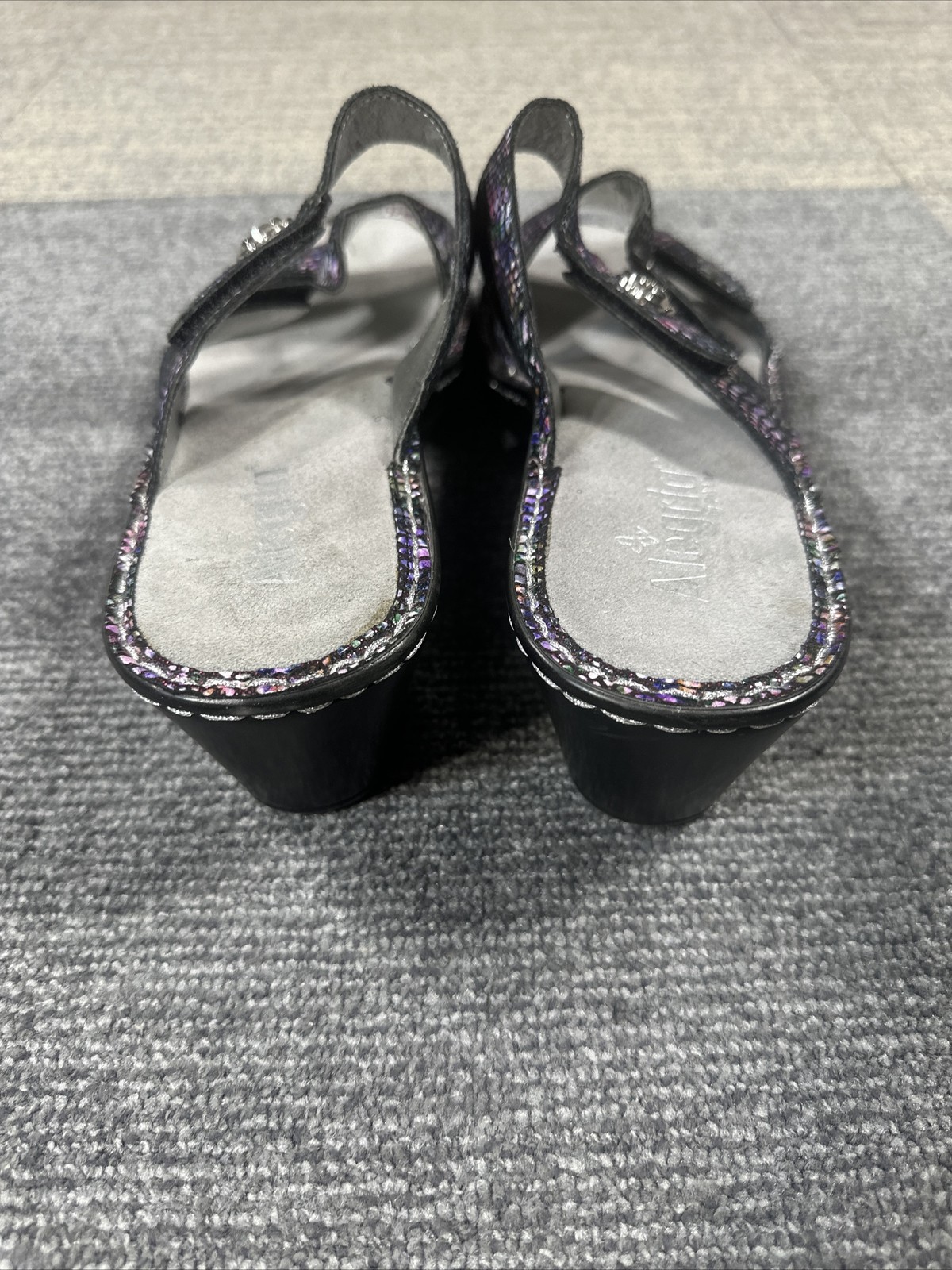 Alegria Lot 299 Loti Funtastic Fashion Wedge Sandals Women’s EU 41 – US 10/10.5