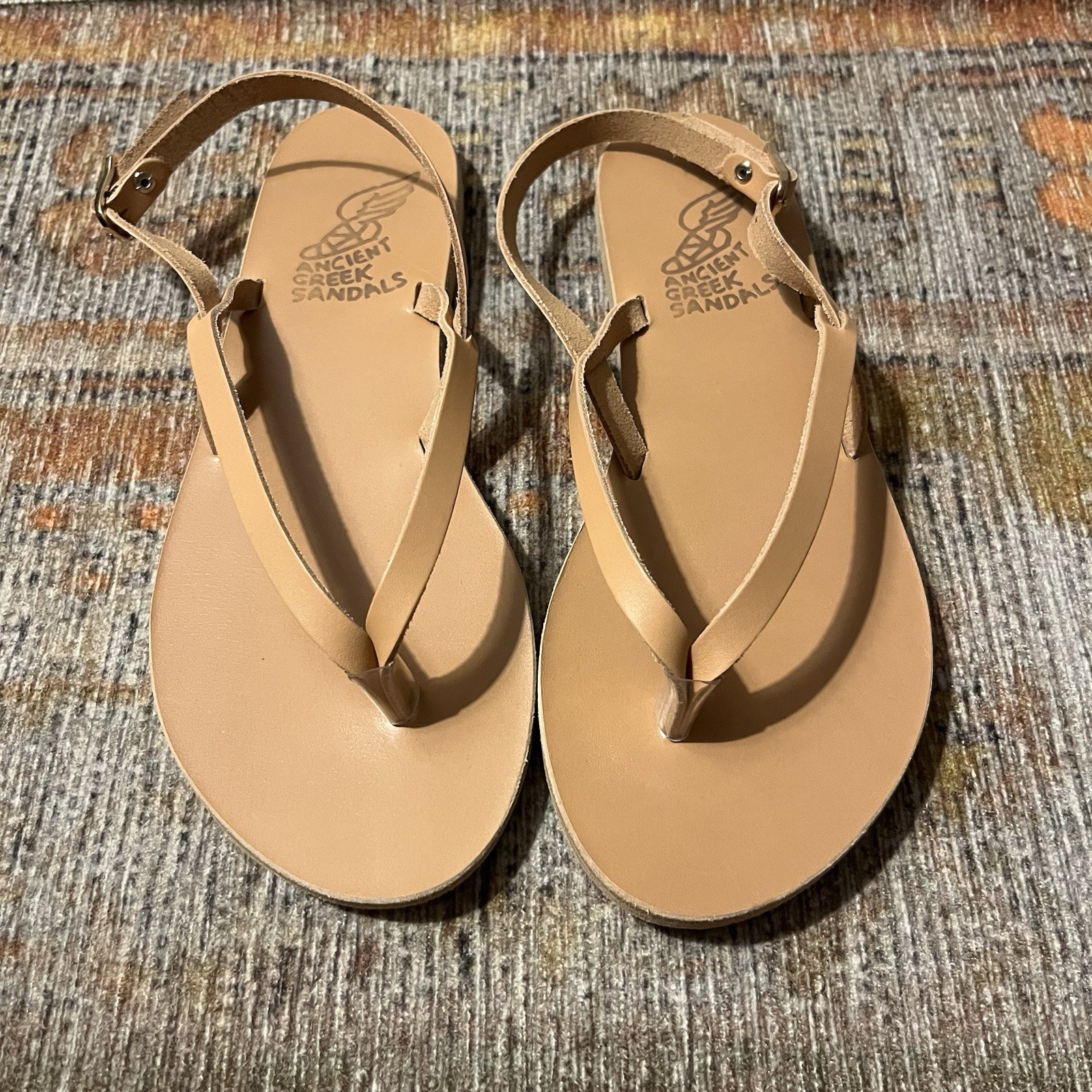 Ancient Greek Sandals EU 38 Leather – Tried On But Not Used! See Photos