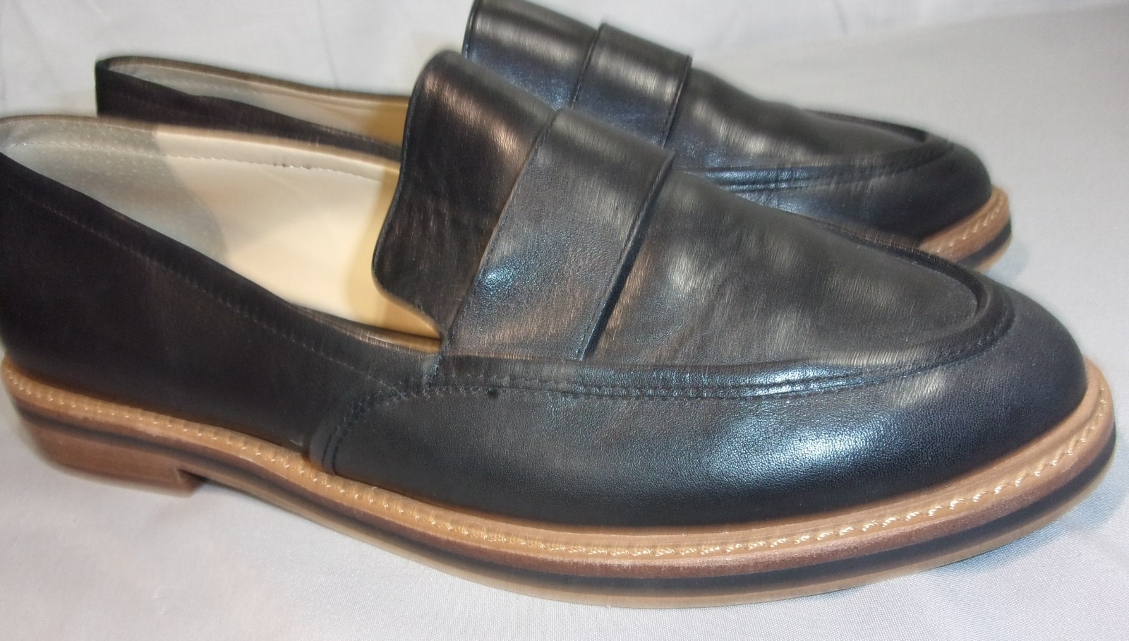 DESIGNER VINCE CAMUTO VC-JORDA CASUAL SLIP-ON BLACK SHOES WOMEN’S 9M/40