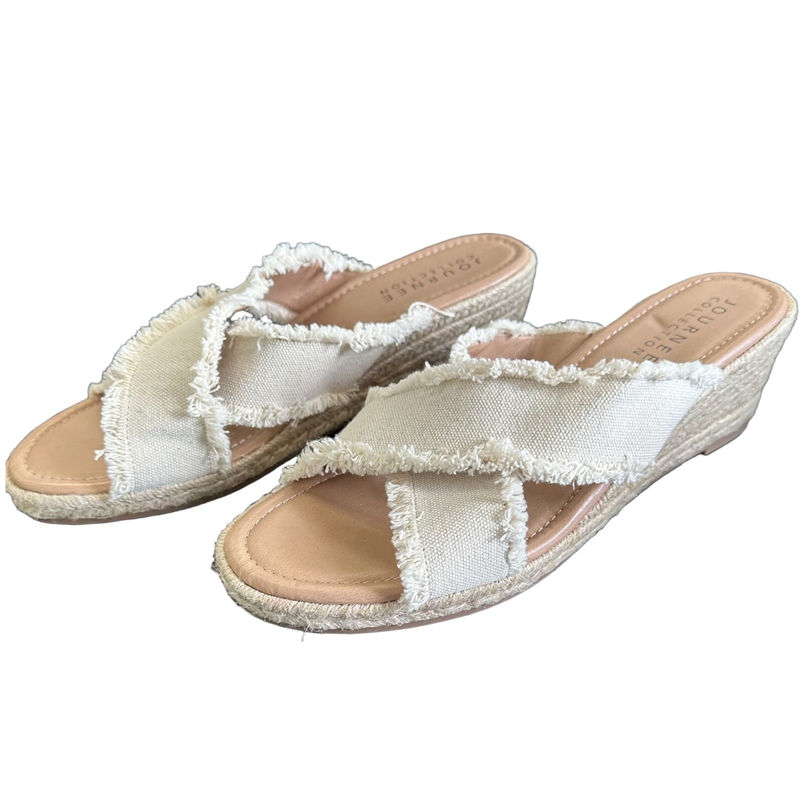 Journee Collection Women’s Tru Comfort Foam Shanni Wedge – Size 12