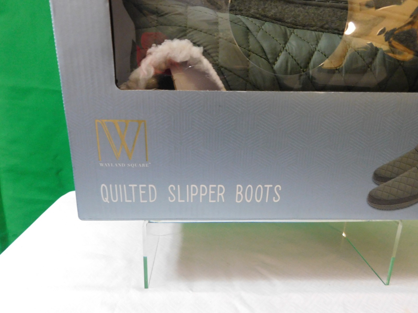 Wayland Square Quilted Slipper Boots-Women’s Size M (9-10)