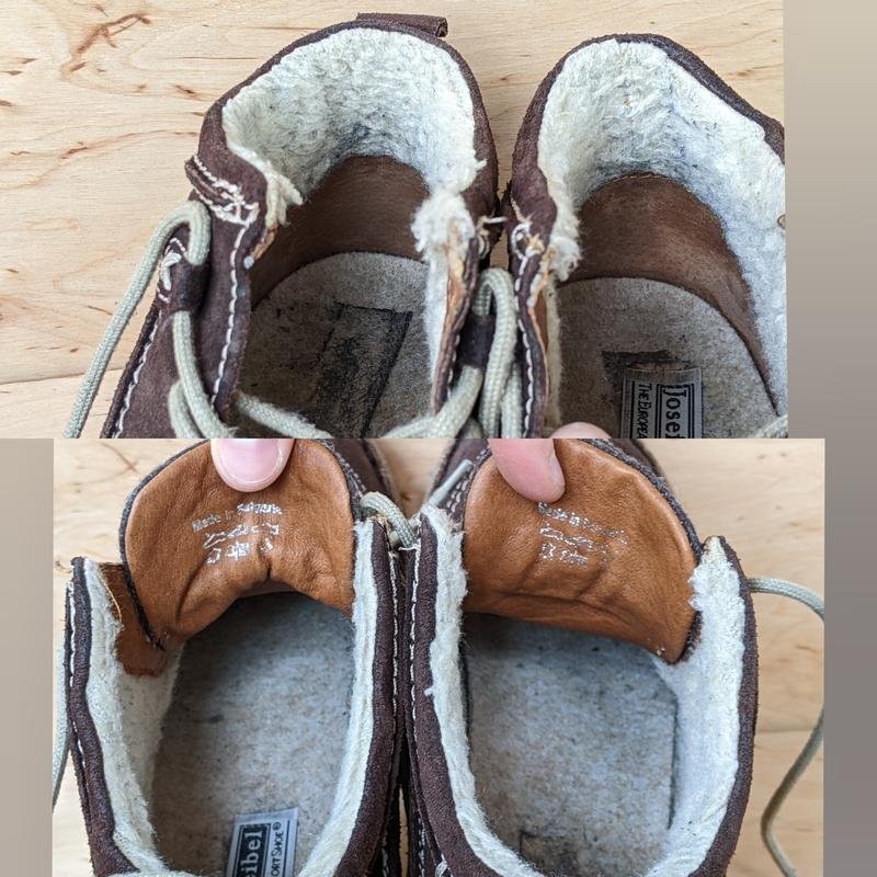 Women Josef Seibel boots beige suede 38.5
