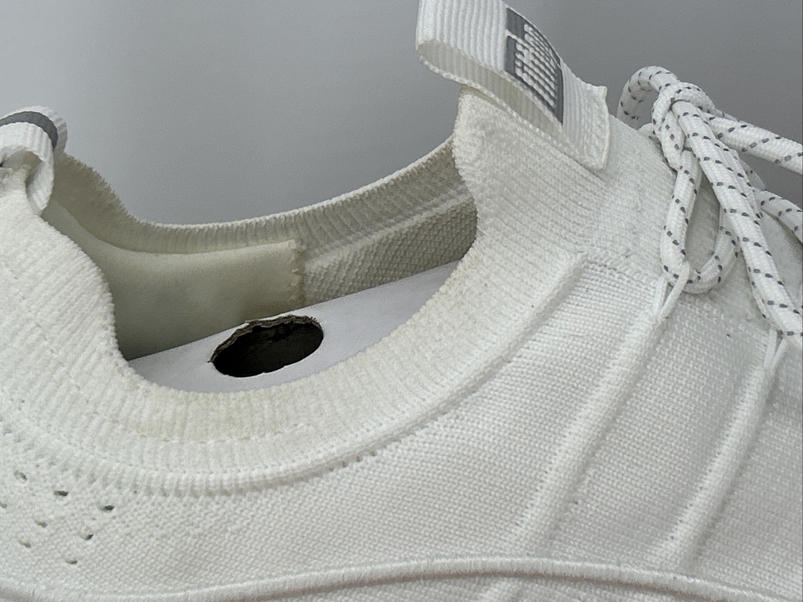 FitFlop VITAMIN FF Knit Sports Trainers Shoes Sneakers Size 11 Urban White