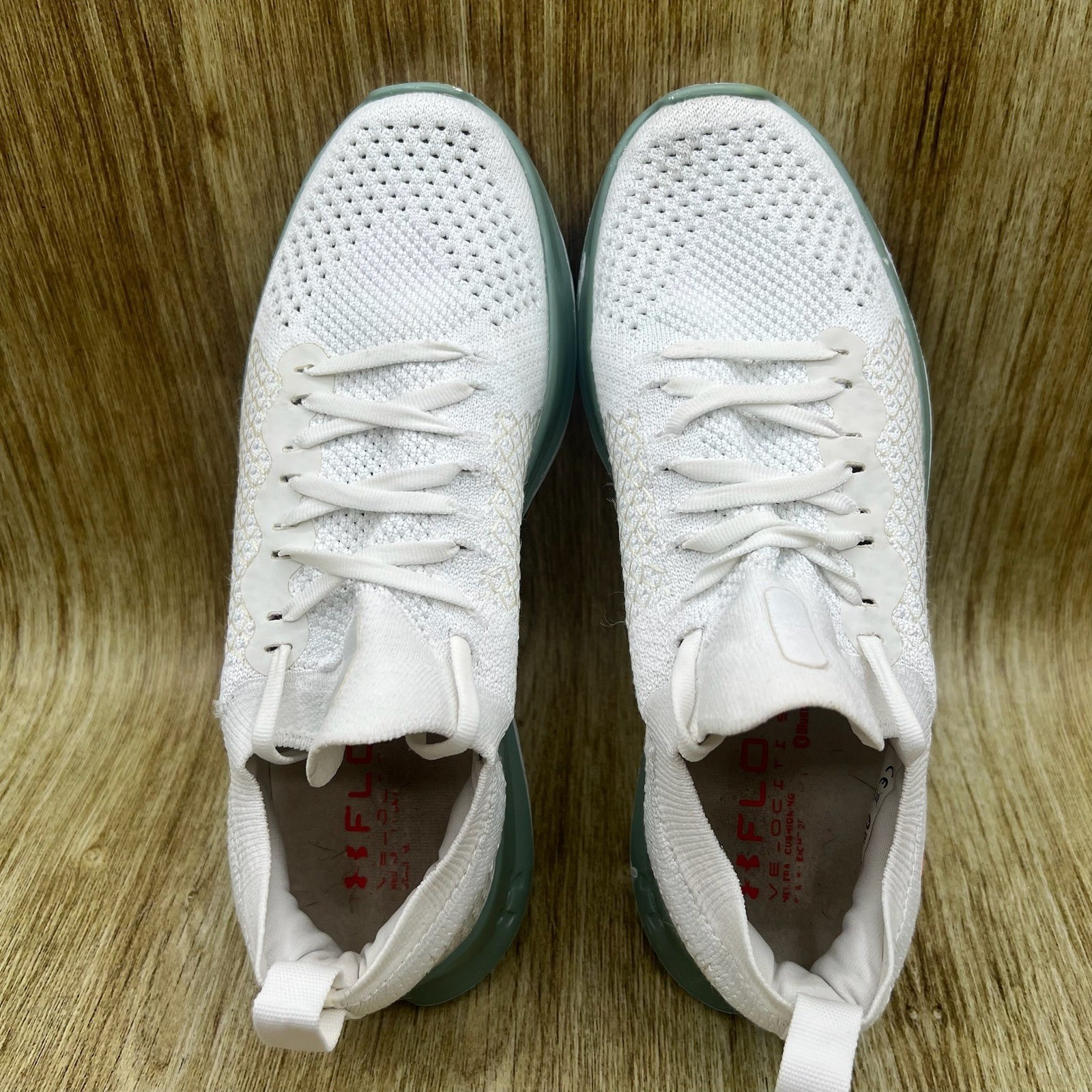 Under Armour Flow Velociti SE Women’s Size 8.5 White Phoenix Fire 3024017-114