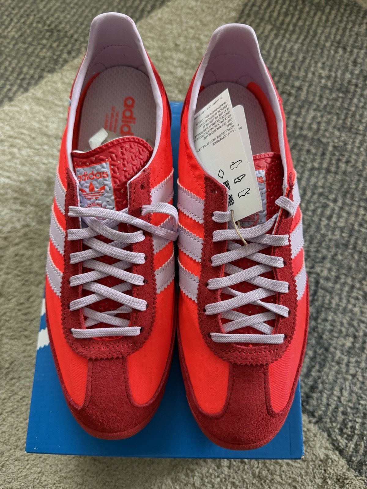 Women’s adidas SL72 OG Solar Red JH7392 Size 7.5 NIB