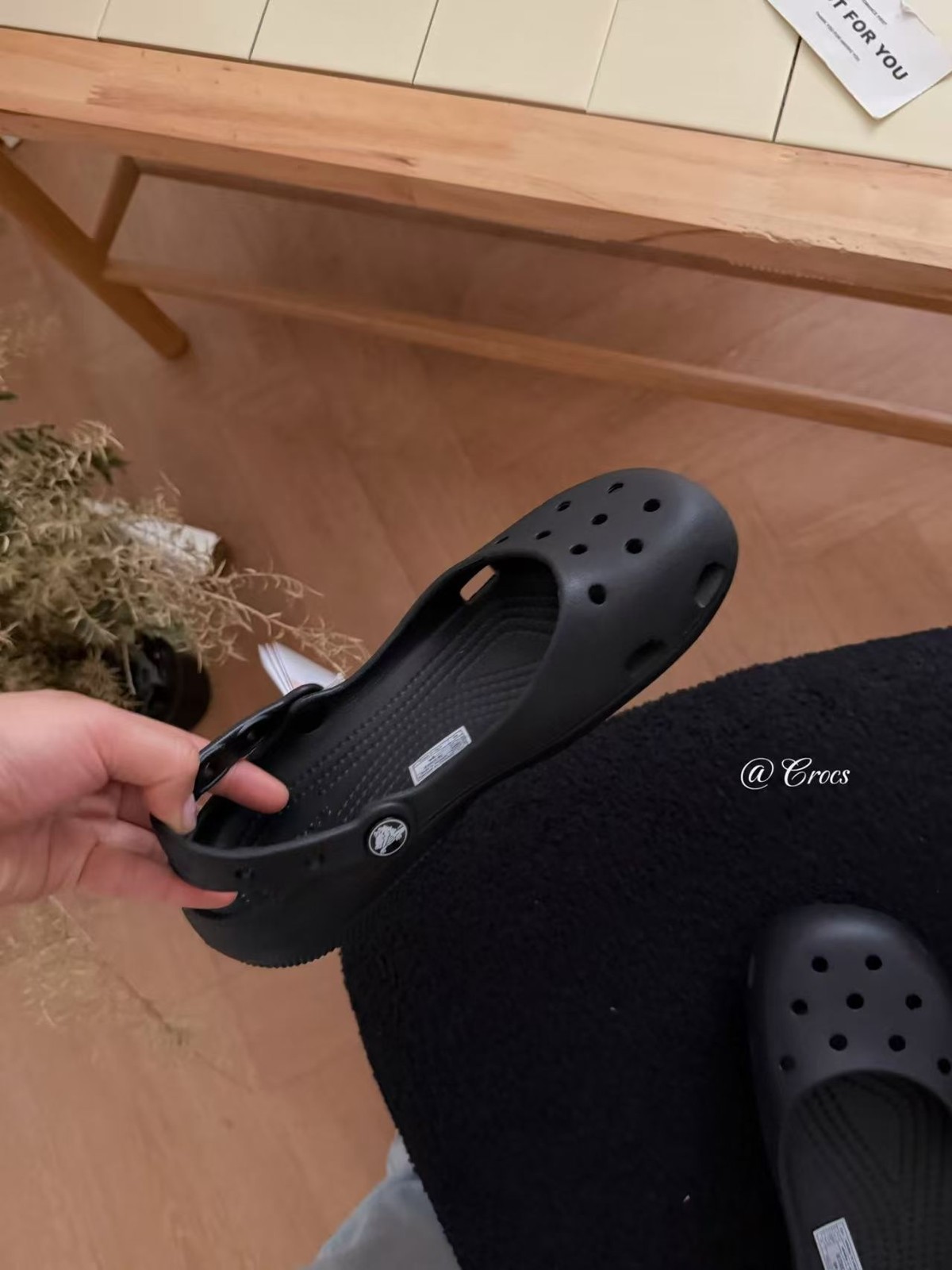 NEW Womens Crocs Classic Leopard Print Ballet Flat Clog