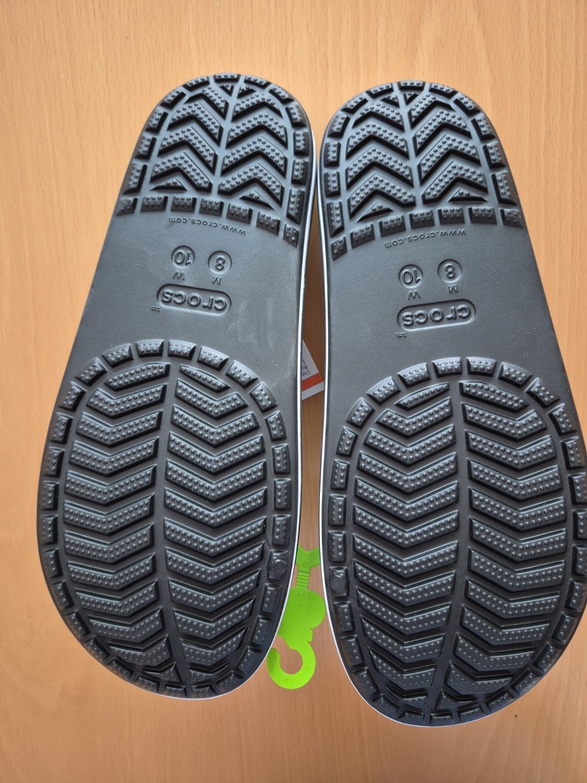 NWT Crocs Women’s Bayaband Slide Black Sz. 10 (FITS MEN SZ. 8) Waterproof
