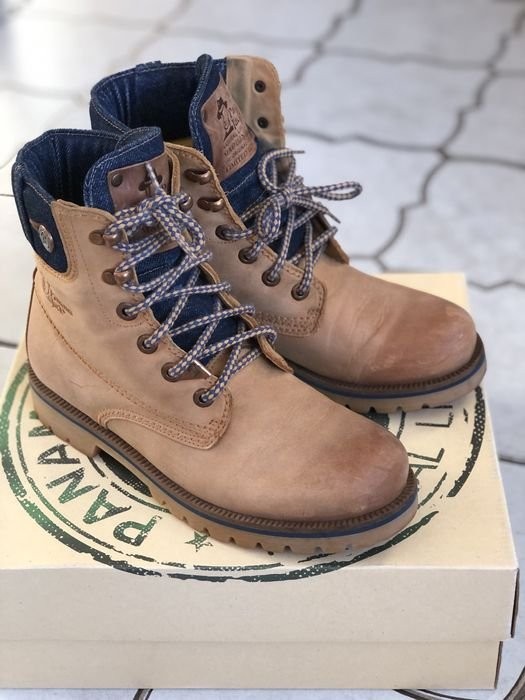 Women Panama Jack Boots Brown Nubuck 39 #2N6W