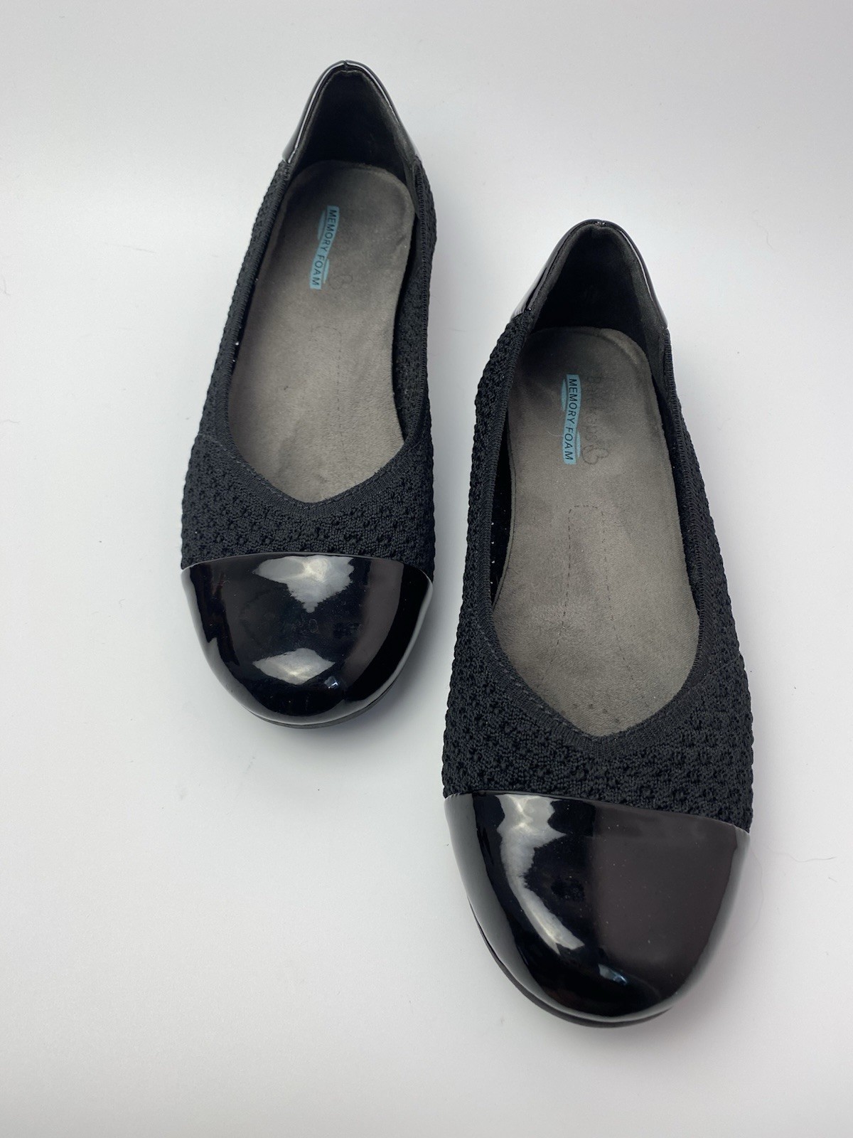 Baretraps Mitsy Shoes Womens 8 M Slip On Comfort Casual Low Top Round Toe Black