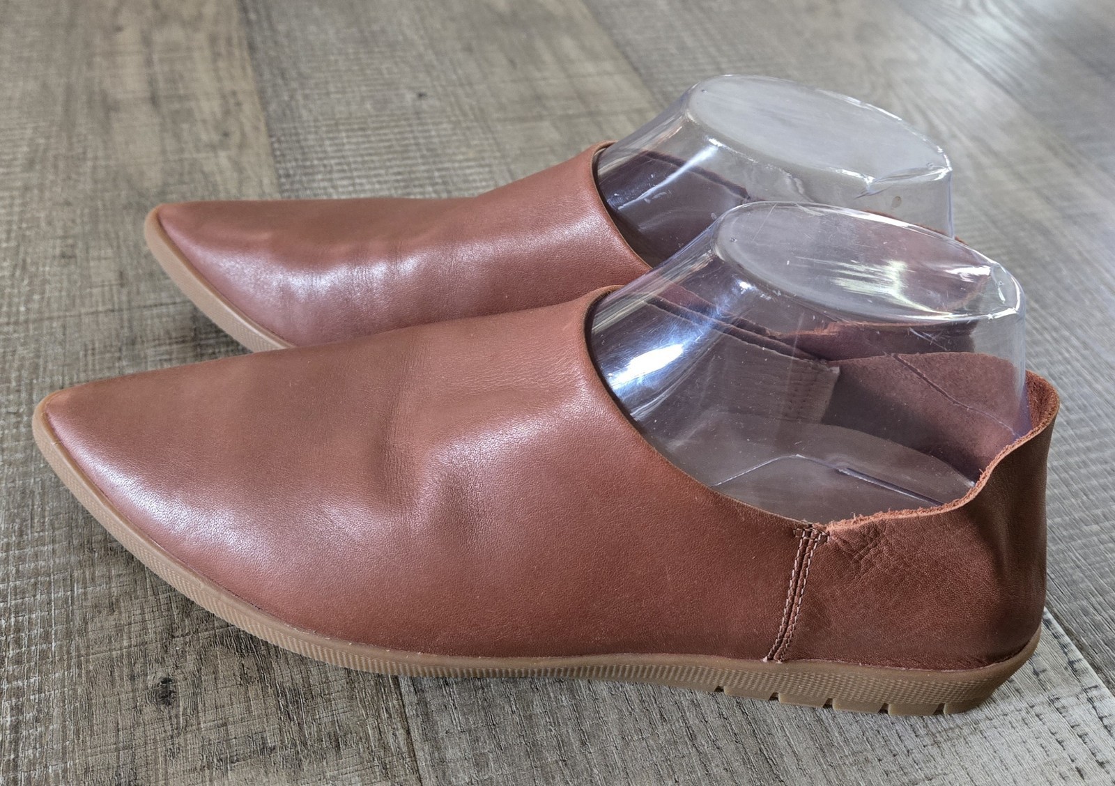 Vision Quest Yes Or No Babouche Sneakers Flats Size EU 40 US 9 NEW Brown Slip On