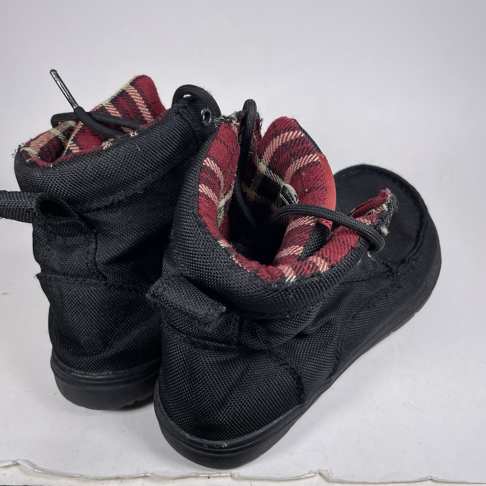 Lems Canvas Boulder Boot Black Flannel Lined Barefoot EU 40 / M 7.5/ W 9