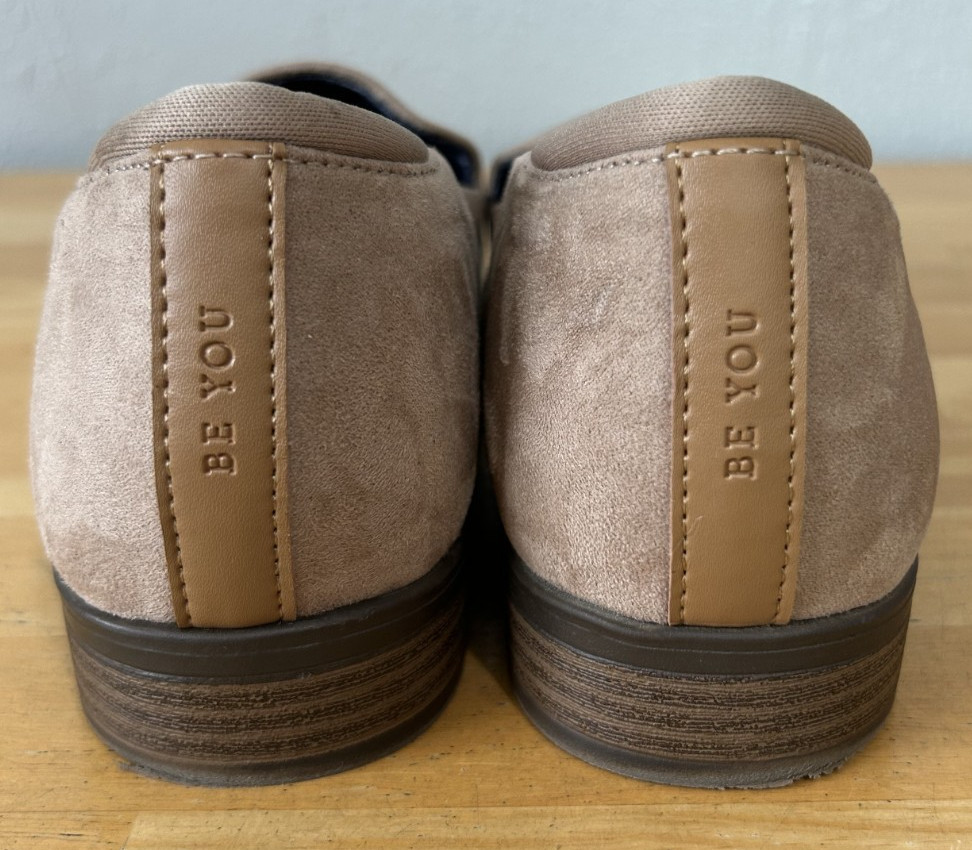 Dr. Scholl’s Women’s 9.5M Comfort Rate Loafer Taupe Slip On Shoes Casual Travel