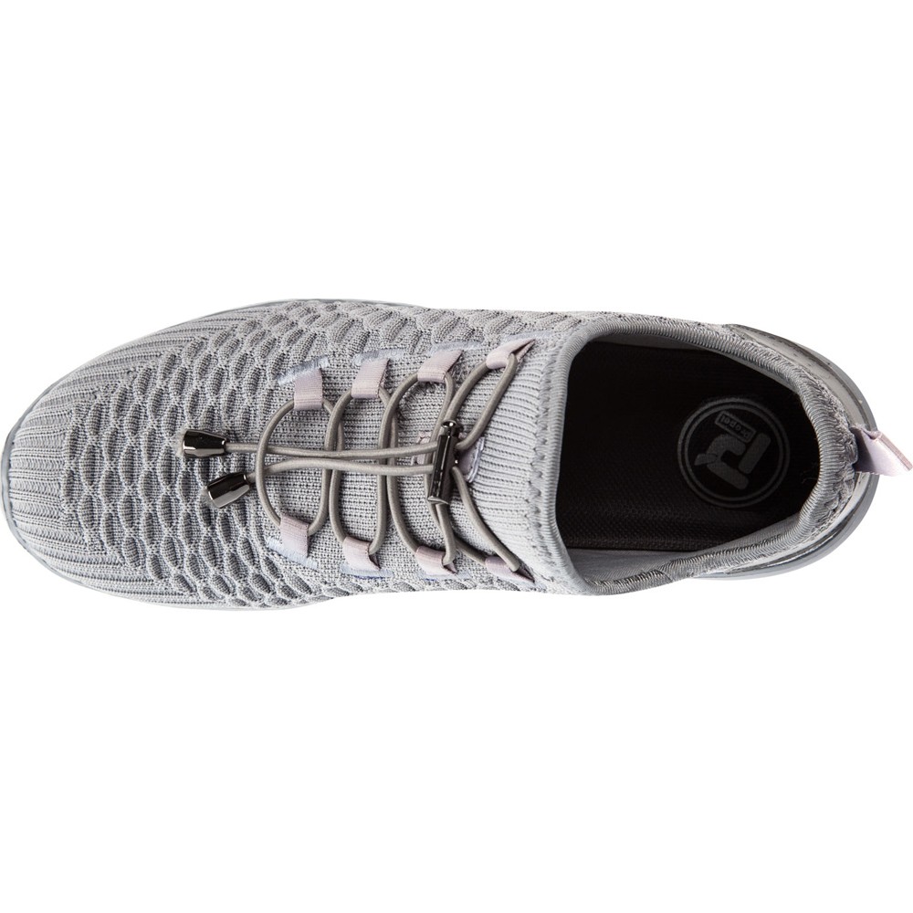 Propet Travelbound Lace Up Womens Grey Sneakers Casual Shoes WAA132MLGR