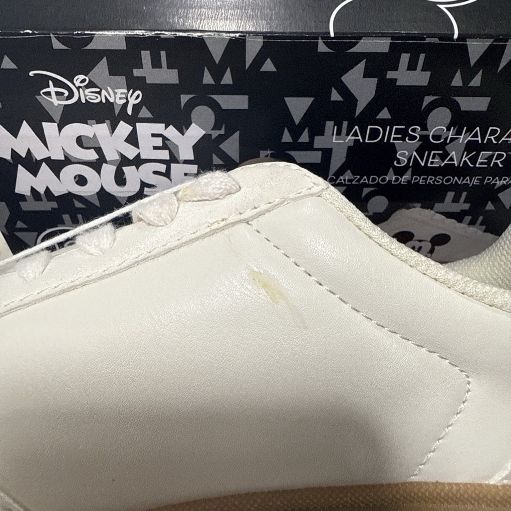 Disney Mickey Mouse Ladies Shoes Size 10 New In Box with Tags
