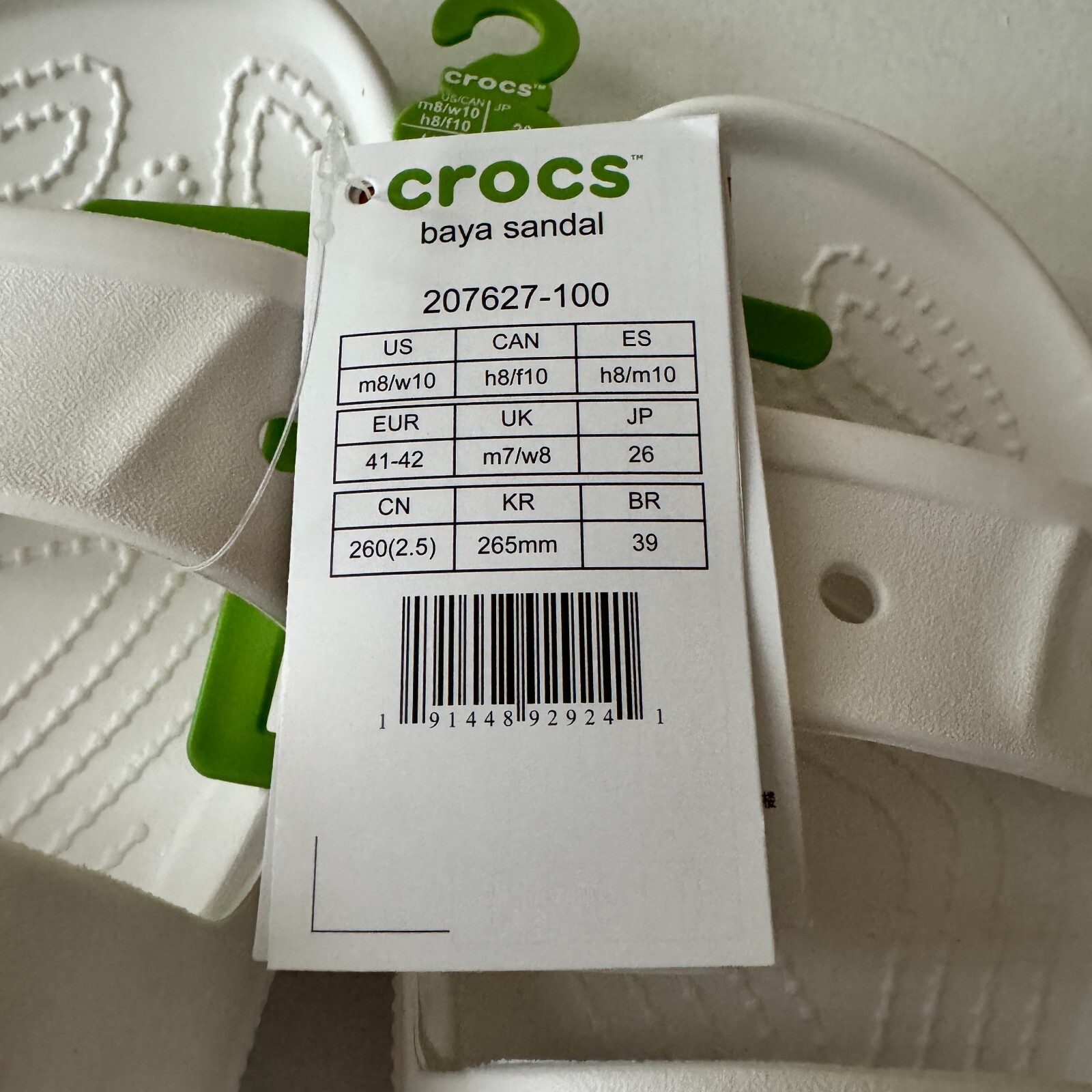 Crocs Unisex Baya Sandal – Sandals men 8 – Sandals women 10