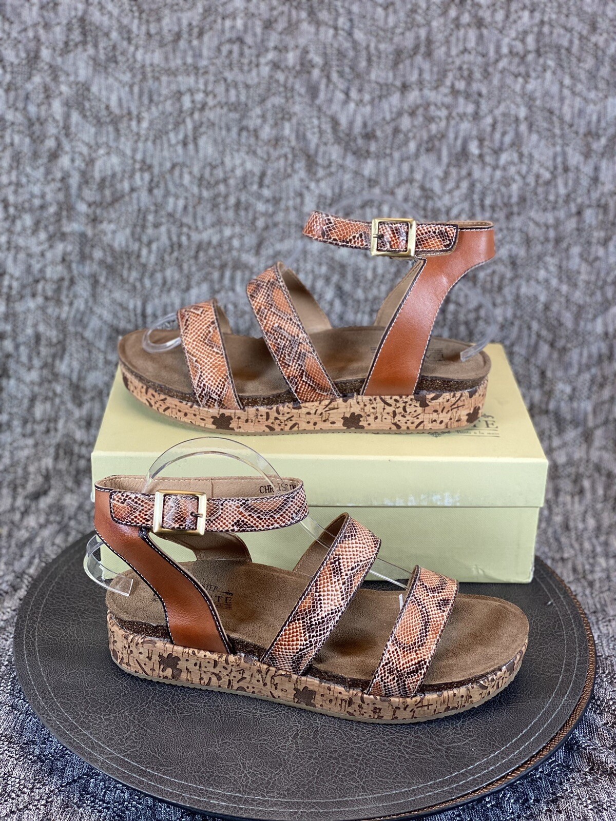 L’Artiste by Spring Step Christina Platform Sandal Size 41