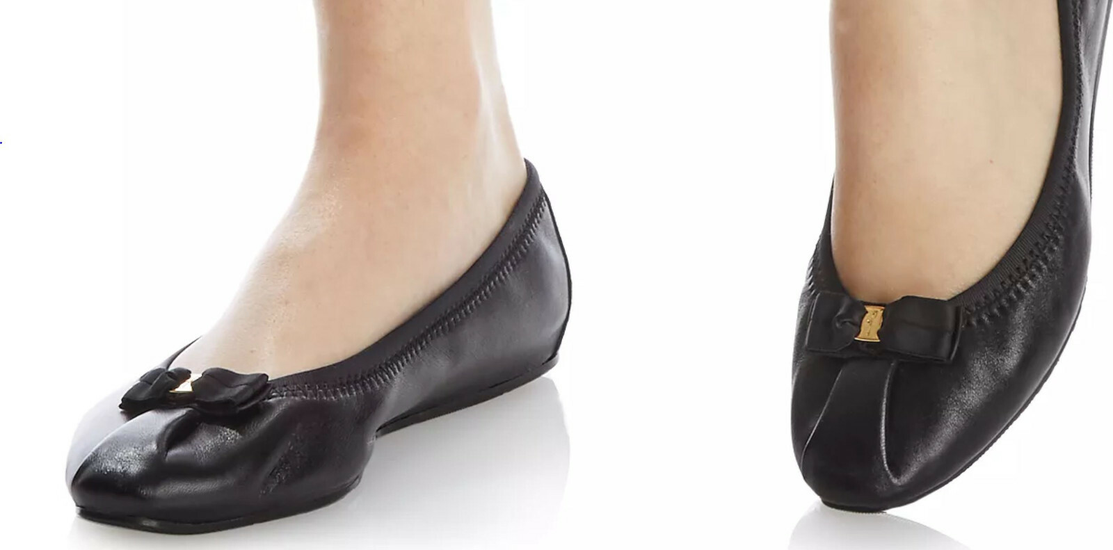 $535 Ferragamo My Joy Black Leather Gold/Silver H/W 6/6.5/7/7.5/8/8.5/9/10 «M/C»