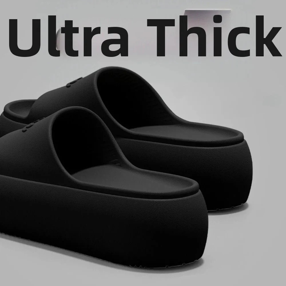 Non-slip Thick Sole Slippers Summer Style Comfort Home Slippers Height Increasin