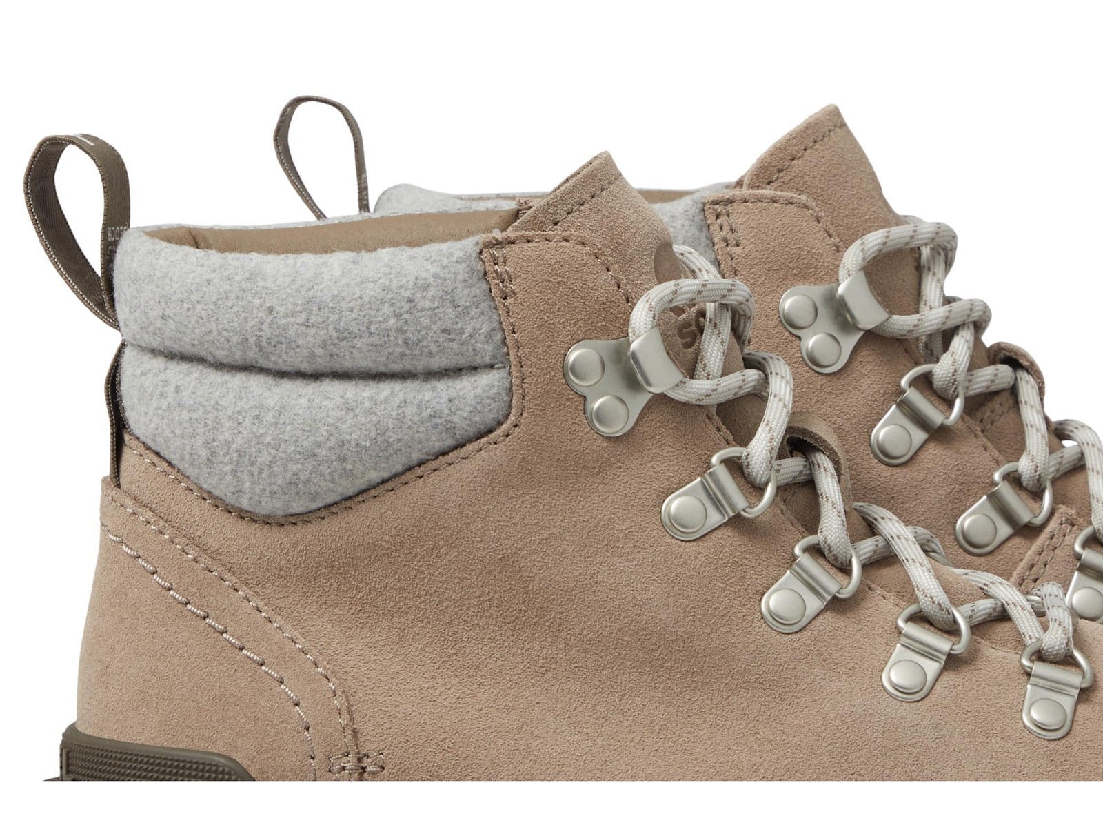 Sorel Women’s Hi-Line Hiker Cozy Boots – Omega Taupe, Major – Size 6.5