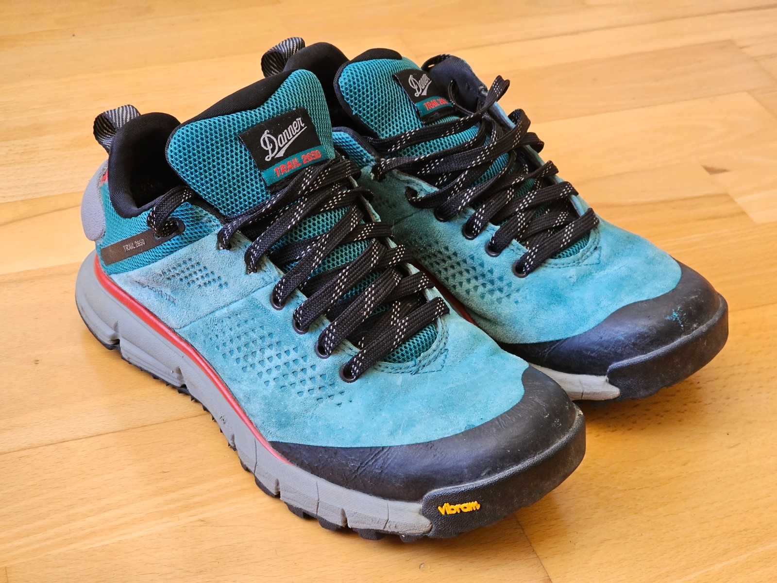 Danner Trail 2650 Hiking Shoes Women’s Size 8 Vibram Gore-Tex Current Blue GTX
