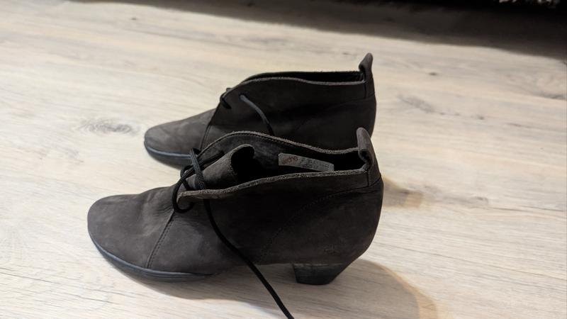 women ark boots grey nubuck 38 #4APO