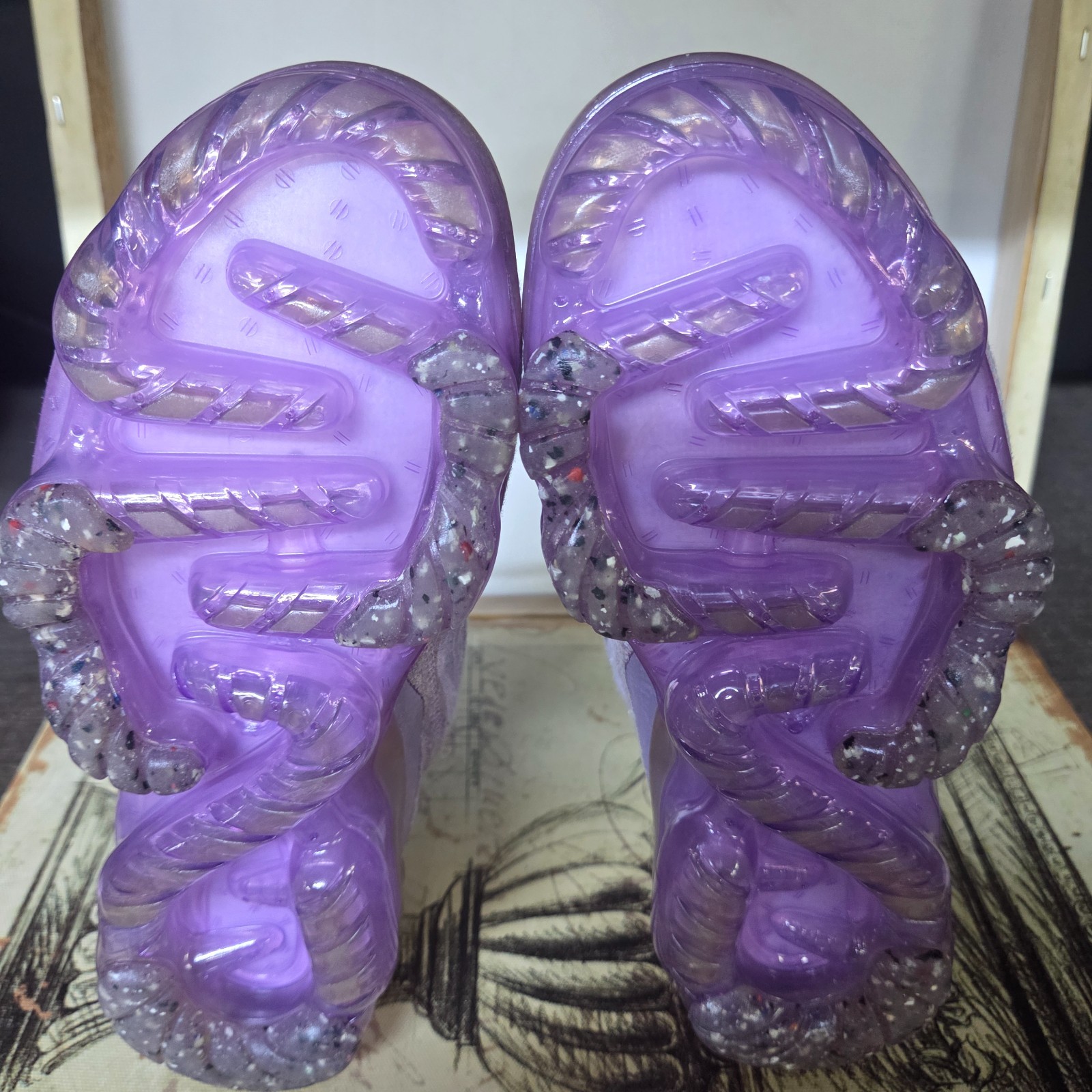 Size 7 – Nike Air VaporMax Flyknit Women’s Shoes Day to Night – Amethyst Ash