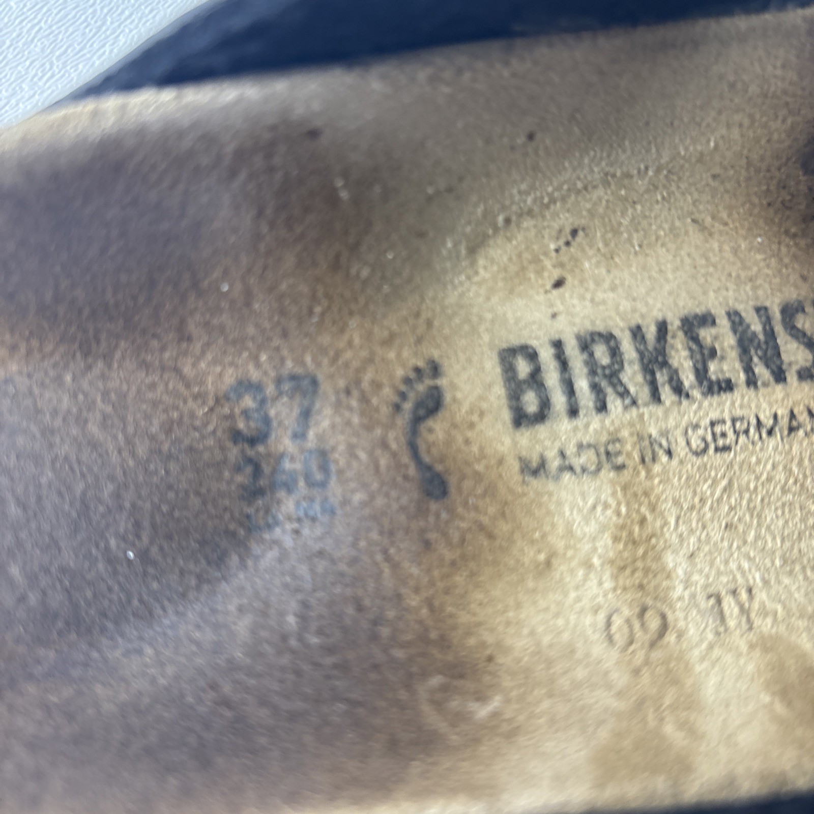 Birkenstock Arizona Sandals Germany – Black Straps Buckles, Size 37