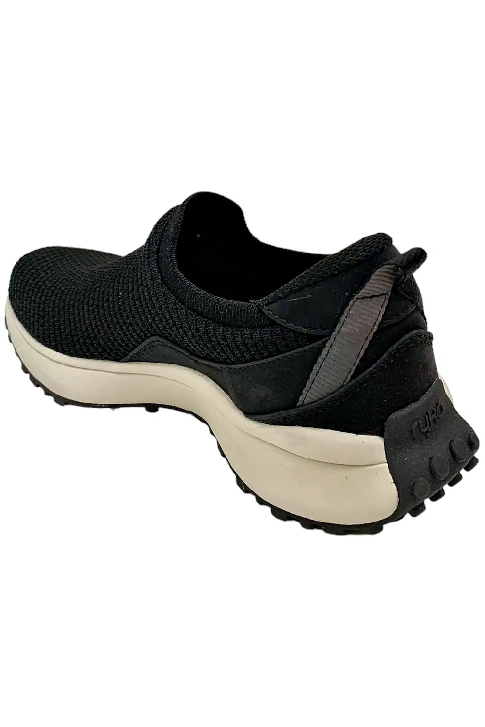 Ryka Washable Stretch Knit Slip-Ons Jumpstart Terra Black