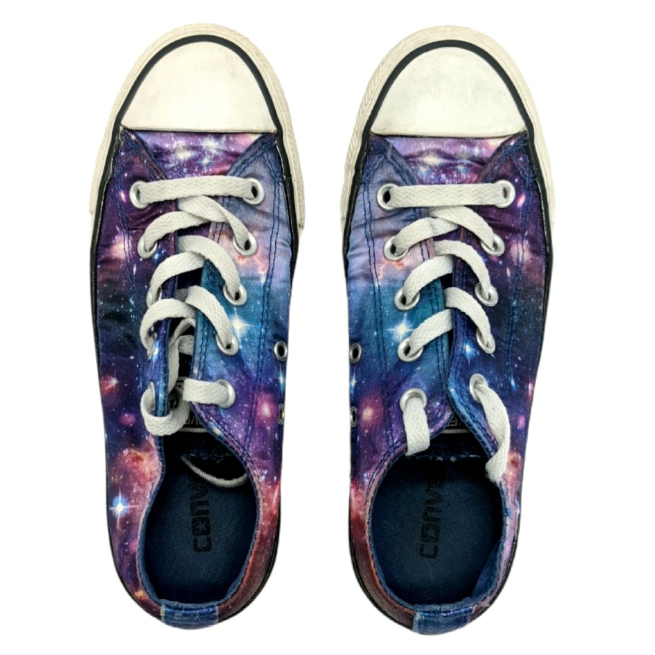 Converse All Star Unisex Mens 4 Womens 6 Space Themed Athletic Shoes 143963C