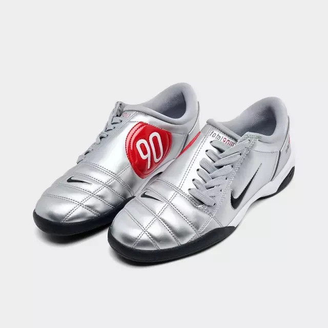 Women’s Nike Total 90 Shoes – Metallic Silver Black IM7595-001