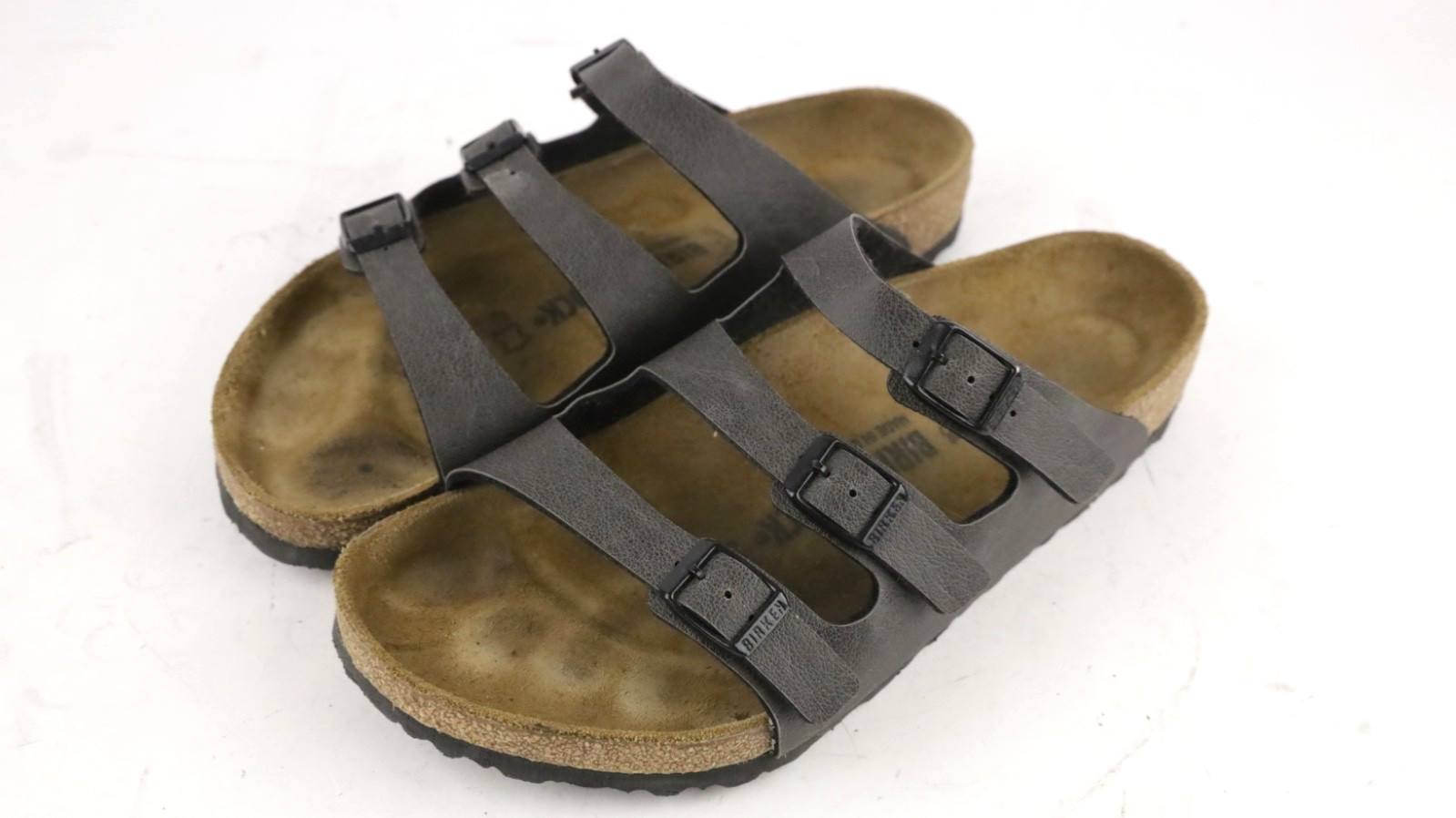Birkenstock Florida Birko-Flor Sandals Adjustable Straps Sz 41 EUR / W 10 / M 8
