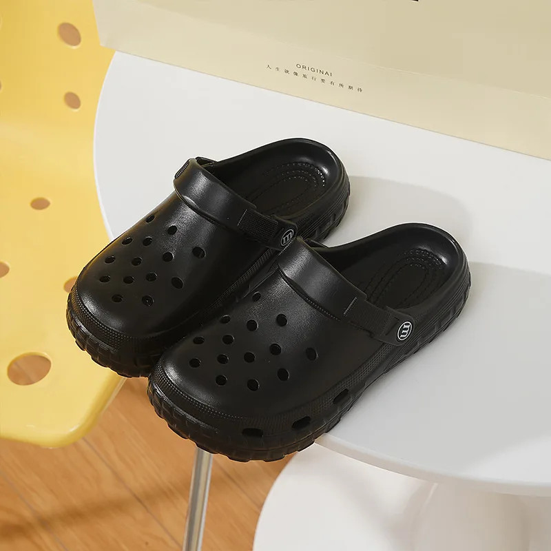 Unisex Thick Bottom Anti-slip Summer Outdoor Sandals Slippers Beach Shoes Breath