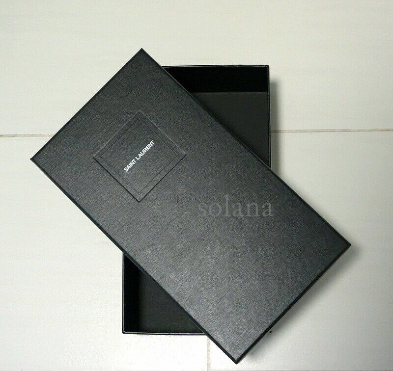 Yves Saint Laurent Empty Shoe Box for PUMP Platform Sandals YSL 100% Authentic