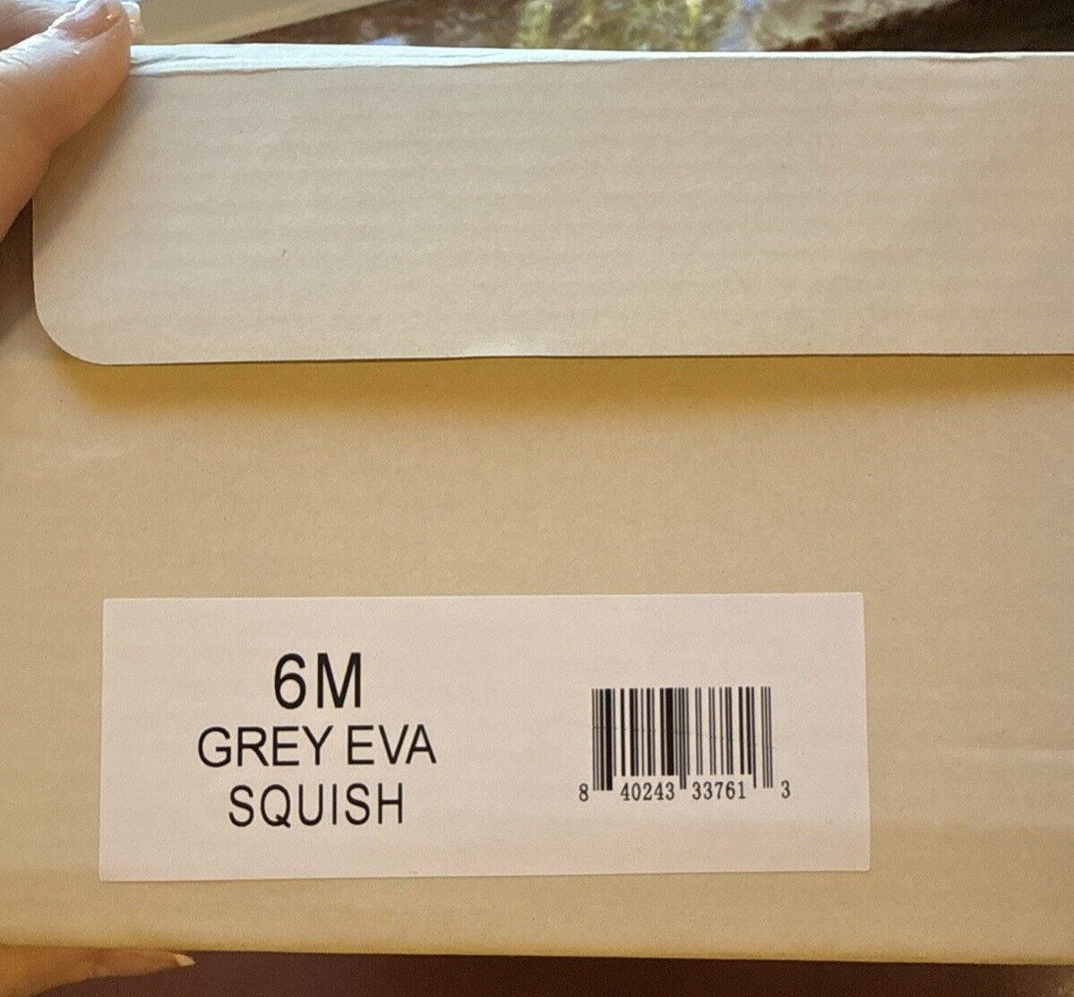 J SLIDES Gray EVA SQUISH BEACH SLIDES Women’s Size 6 New in Box