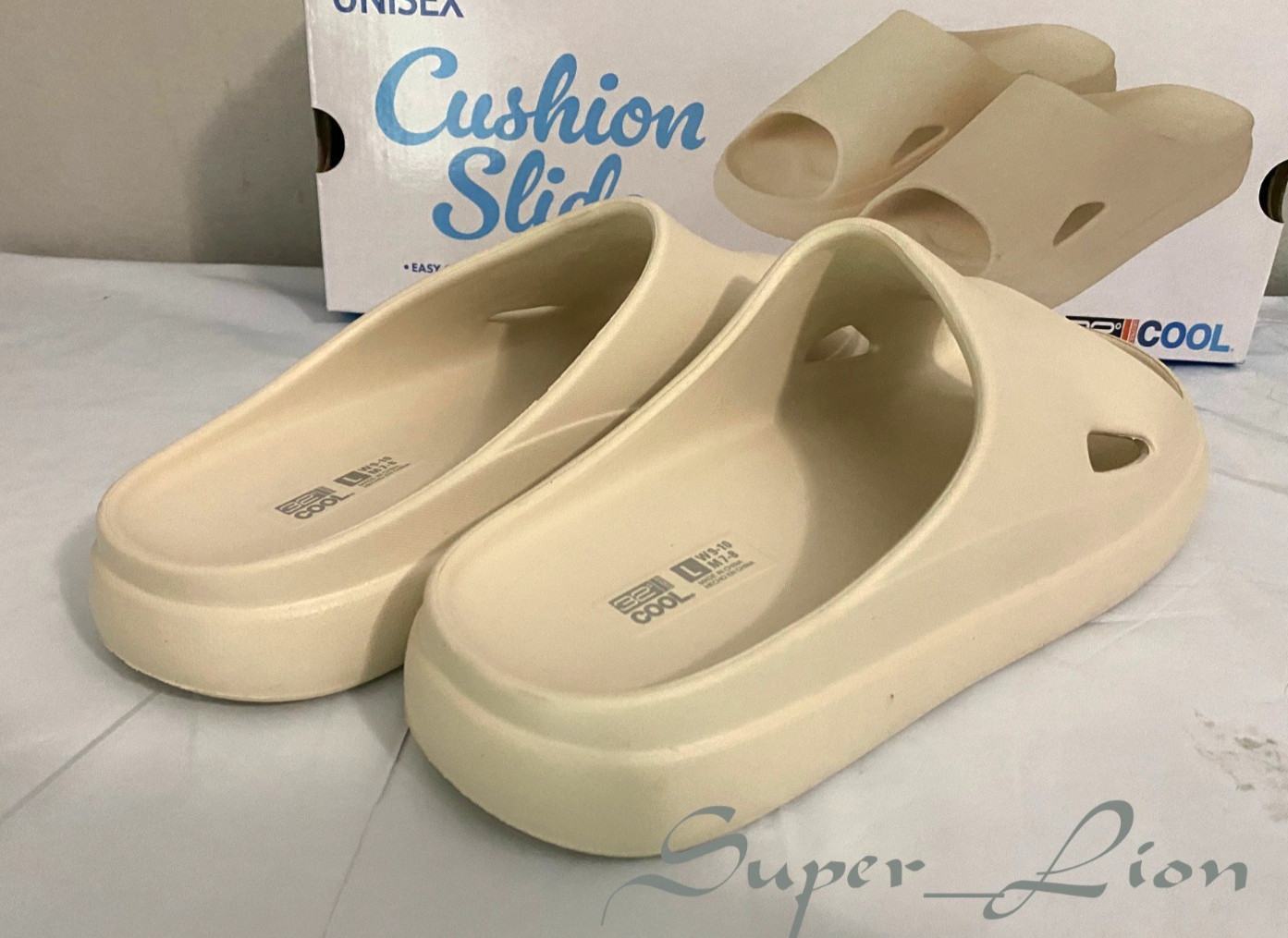 NEW 32 Degrees Cool Unisex Cushion Slide Sandals – PICK SIZE – TAN