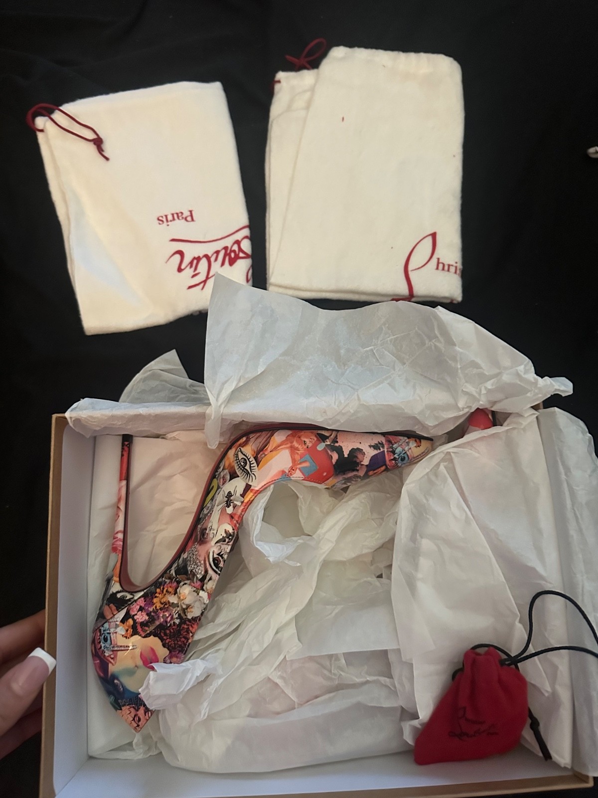 New Christian Louboutin So Kate 120 Patent OH Xtian Multi Heel Pump 39, 9 US