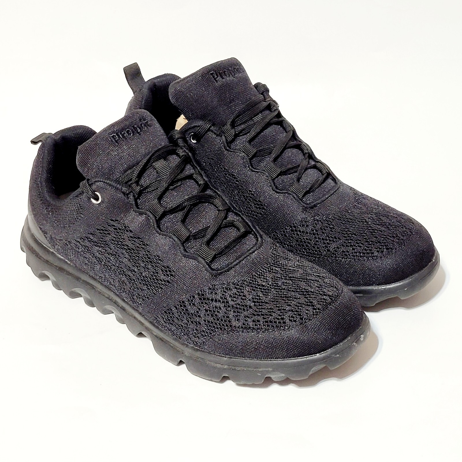 Propet W5102 TravelActiv Athletic Lace Up Comfort Sneaker Shoes Black Wms 10M US