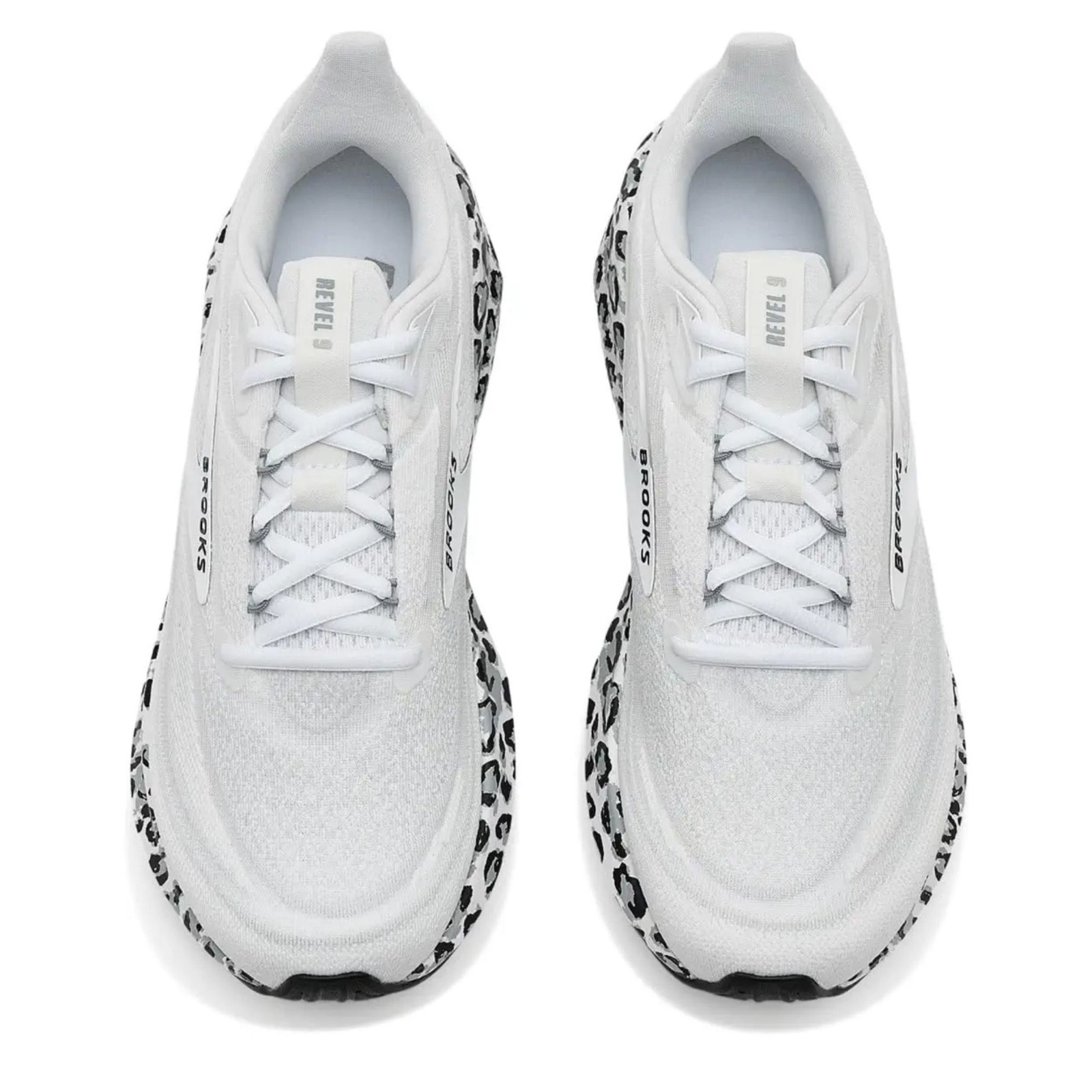 [SALE]Brooks Women’s Revel 9 Running Shoes, White/Ultimate Grey/Black