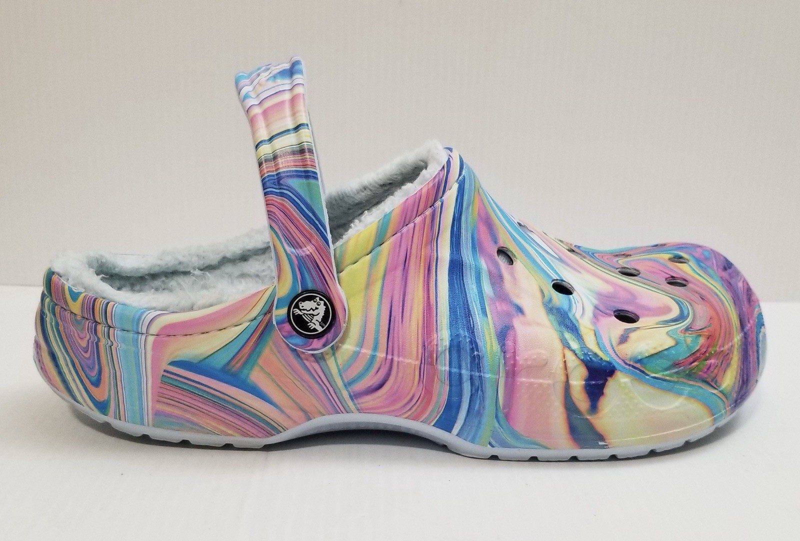 Crocs Adult Unisex Baya Lined Printed Clog Multicolor Size M 8 W 10 #205975 EUC