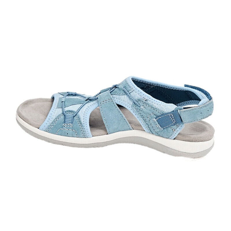 Women Beach Shoes Casual Flats Female Summer Sandals Walking Shoes Footwear