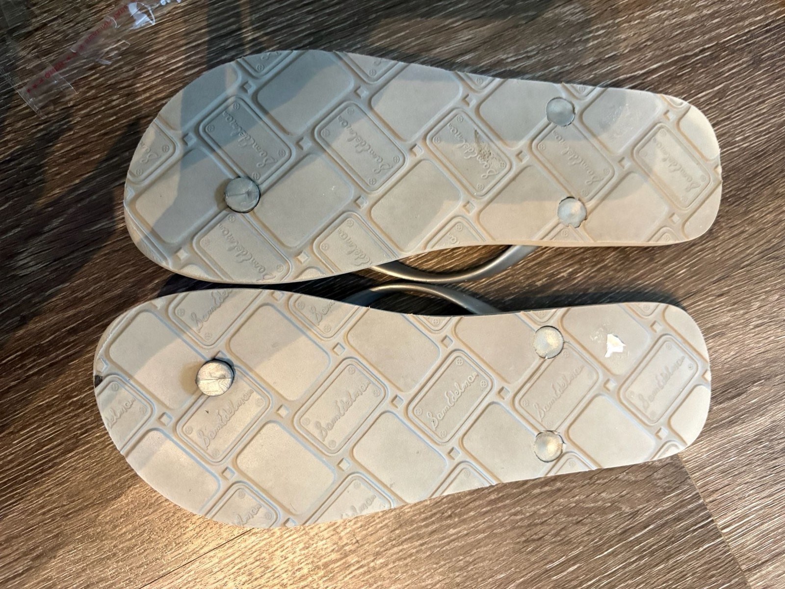 Sam Edelman Croc-Embossed Jelly Flip Flop Sandals