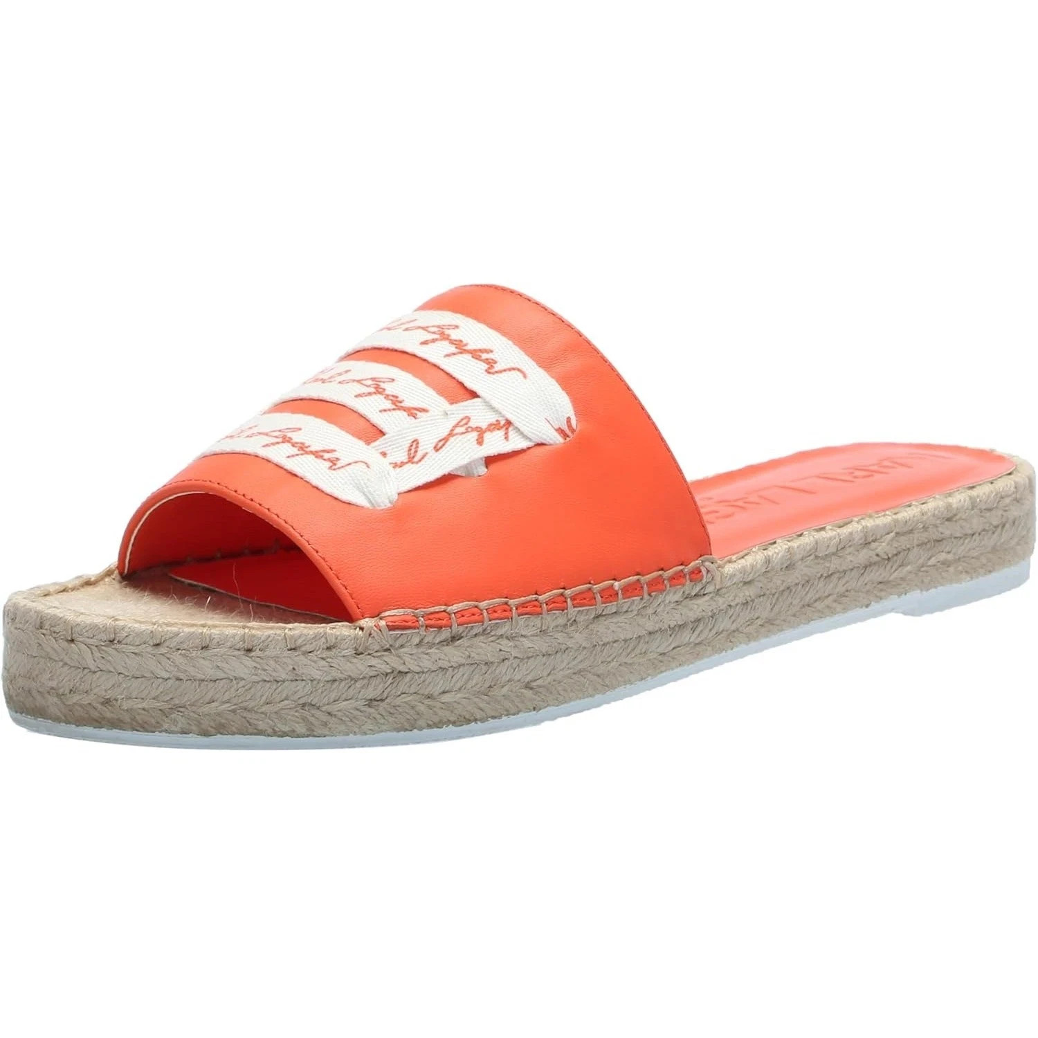 Karl Lagerfeld Cherie Espadrille Slide Sandals COLOR Apricot Nappa SIZE 8.5M