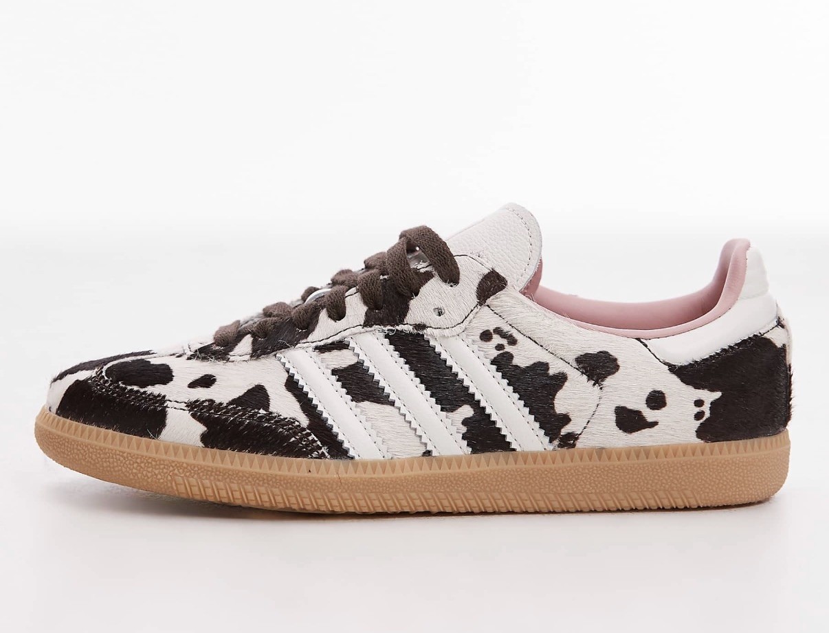 Adidas Samba OG «Cow Print” Colorway Women’s Size 8 women Authentic JR1256